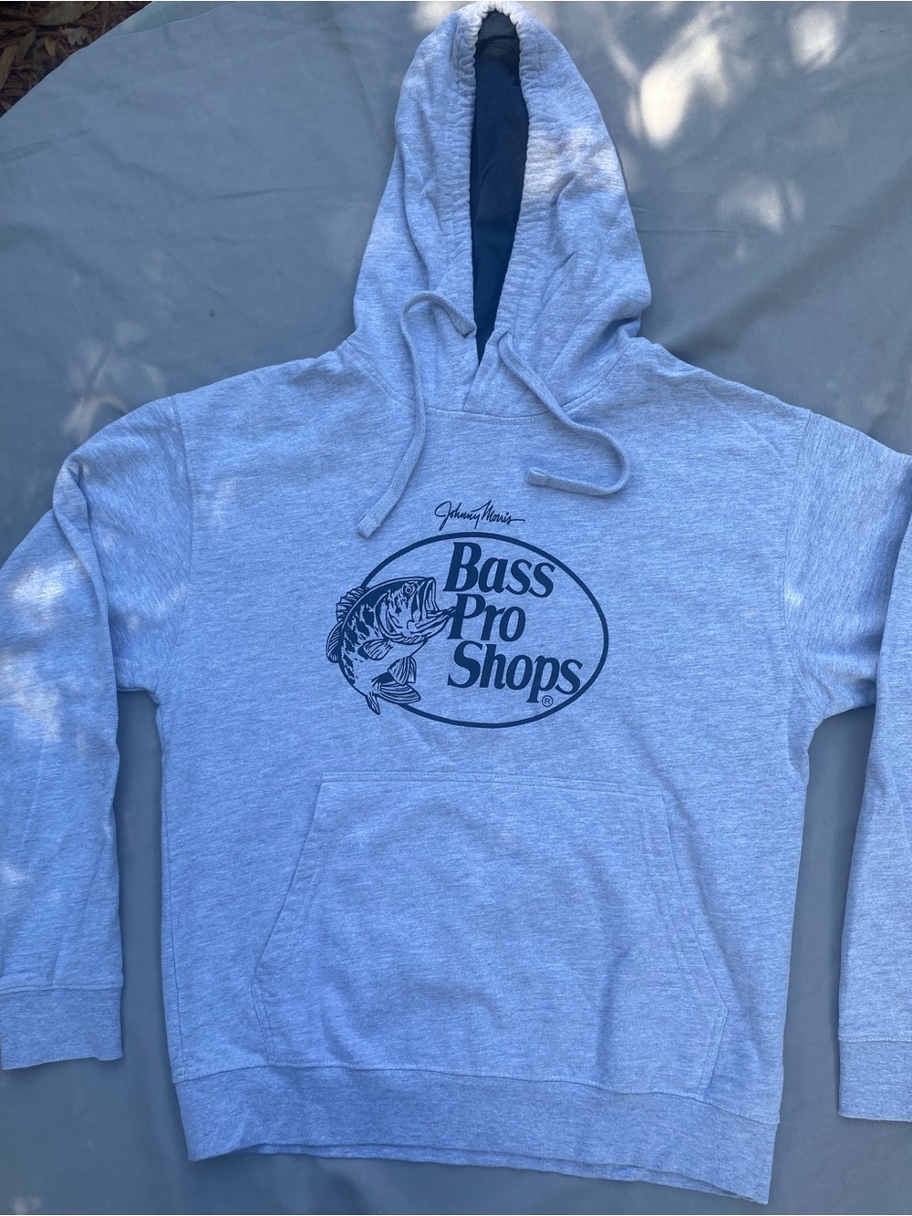 Bass Pro Shops Gray Logo Crewneck Hoodie